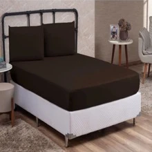 Sheet Sets with Pillowcases - 鏽棕色 - 查看 2