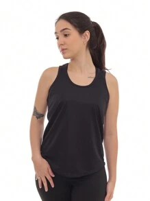 Kit 3 Peças - Camiseta Regata Feminina Dry Fit Estampada Poliester Academia