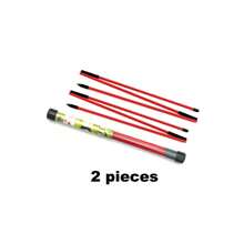 2pcs Blue Golf Ball Alignment Tool, Golf Foldable Alignment Stick, Golf Training Aid Equipment - Blue - View 4