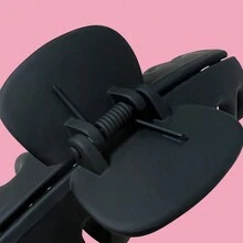 4 piezas/paquete Pinzas de cabello , adecuado para pelo , neutral colores , clásico con de moda - Multicolor - Ver 6
