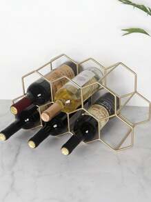 酒瓶收納架 - 金色 - 查看 1