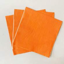20pcs/Pack Orange Disposable Napkins For Party Supplies,Christmas - Orange - View 3