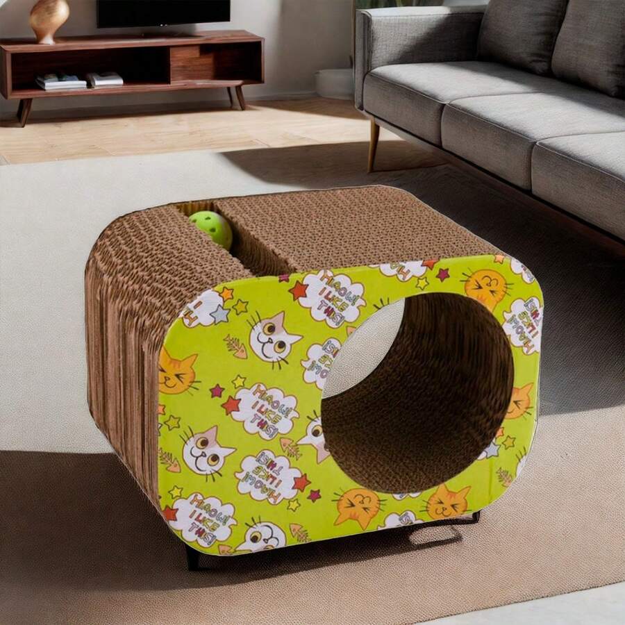 Casa Para Gato Con Rascador