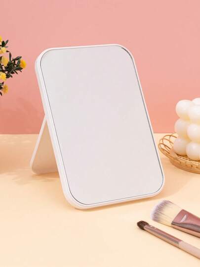 Nuevo diseño de espejo de maquillaje portátil y plegable, espejo de mesa pequeño para estudiantes en dormitorio, ideal para viajes y retoques de belleza, gran regalo para mujeres, espejo de tocador, decoración para sala de estar, dormitorio, baño, casa, artículos de viaje, boda, fiesta, cumpleaños, regalos para hombres, mamá, papá, mejores amigos, maestros, Año Nuevo, accesorios, regalo divertido, maquillaje, barato, decoración de habitación, tocador, viaje, dormitorio, accesorios de maquillaje, espejo, espejo de tocador, barato, rellenos de calcetines, maquillaje, herramientas de maquillaje, cosas baratas, regalos