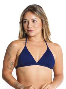 Women Bikini Sets - Màu xanh hải quân - Xem 4