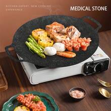 Black Non-stick Double Handles Grilling Pan - Black Amphora Grill Plate - View 1