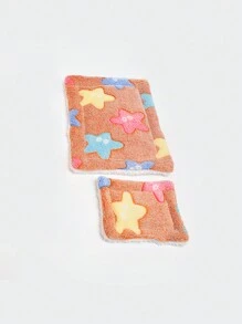 1pc Thickened Coral Velvet Hamster Mat For Small Pets Such As Rabbit, Hedgehog, Random Color - Multicolor - View 7