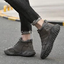 Botas De Hombre - Gris - Ver 6