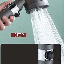 創新家用的淋浴配件帶淋浴噴頭,三模式,高壓力,手持,輕敲適用於浴室浴缸