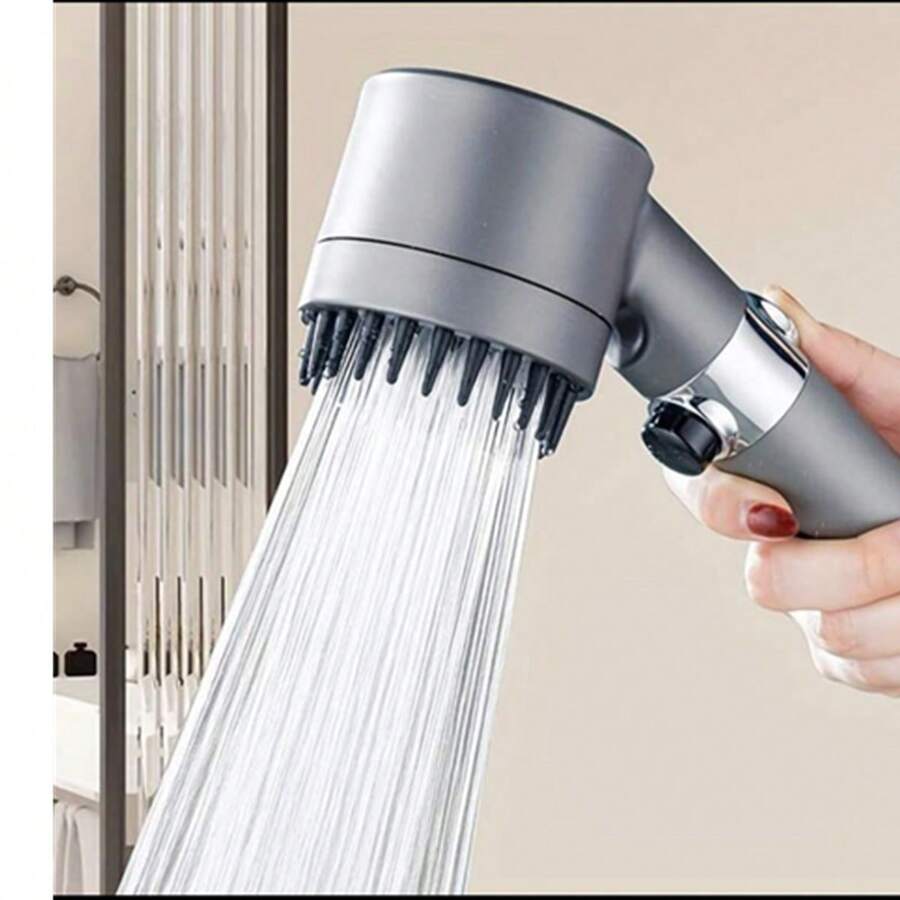 創新家用的淋浴配件帶淋浴噴頭,三模式,高壓力,手持,輕敲適用於浴室浴缸