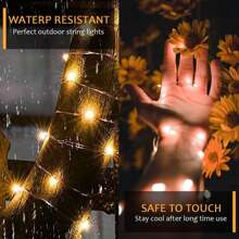 1 pieza Luces de cuerda con pinzas para fotos con pilas, luces de hadas con 30/50 pinzas LED, luces de cuerda LED de 32.8ft/16.4ft/9.84ft utilizadas para colgar tarjetas de fotos en las paredes del dormitorio para decoraciones navideñas, de jardín, de Acción de Gracias, de boda, fiestas y decoración del hogar, decoración de habitaciones, decoración de invierno