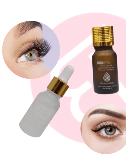 Sellador Súper Bonder + Primer Para Extensiones De Pestañas