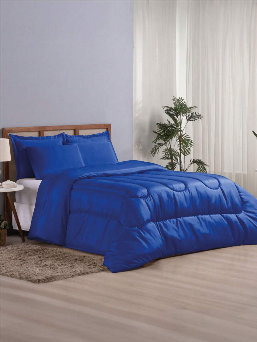 Comforters - Royal Blue - View 1