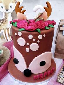 5入組鹿形蛋糕裝飾,森林主題嬰兒派對蛋糕裝飾,森林主題生日蛋糕裝飾,鹿角蛋糕裝飾,鹿耳蛋糕裝飾 - 黑色 - 查看 6