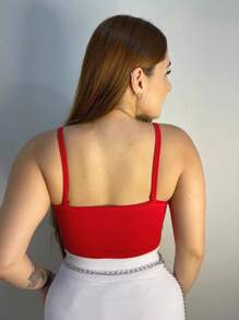 Women Tank Tops & Camis - Red - View 2