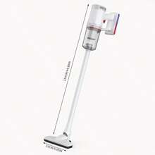 Vacuum Cleaner Household Handheld Wireless Large Suction Small Suitable For Floor, Carpet, Floor Tile - White - View 4