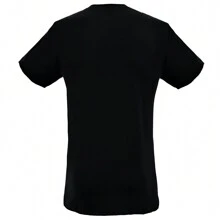 PLAYERA CUELLO REDONDO ESTAMPADO HPC POLO 8 - Negro - Ver 3