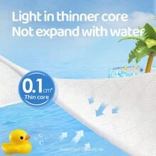 10pcs Disposable Baby Swim Diapers, Choose From Sizes M, L, XL, XXL, Individually Packaged, Convenient For Travel Baby Shower Family Decorations Gifts