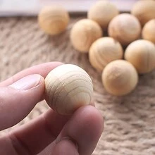 10入組檀香木球,防潮、防蟲、防霉、2.5公分,附香氣 - 紅木色 - 查看 6