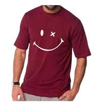 Men T-Shirts - 紅木色 - 查看 1