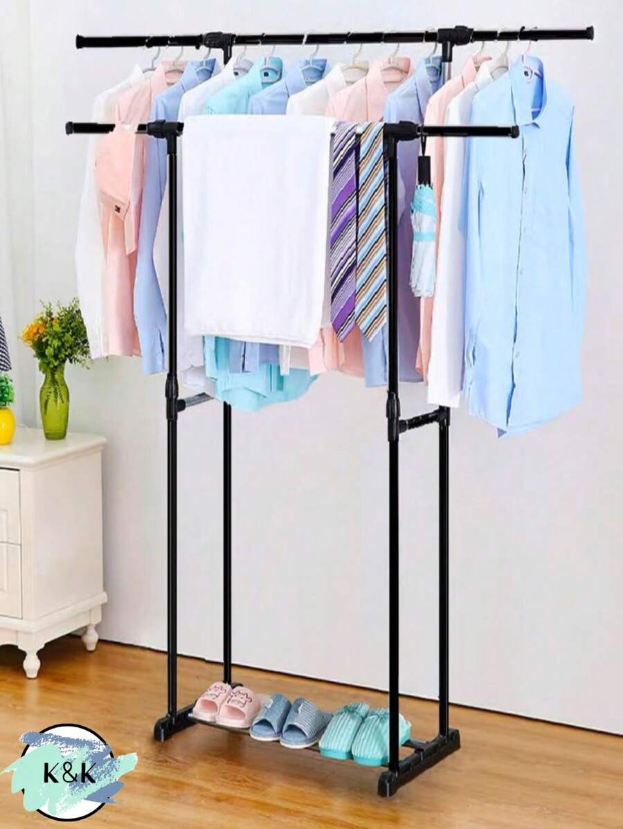 Double Clothes Storage Rack | SHEIN USA