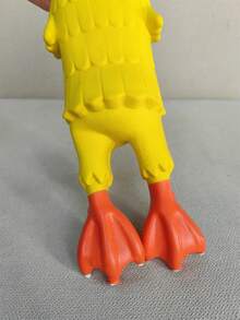 1pc Sound Emitting Dog Toy For Medium And Large Breed, Interactive Goose Toy For Paw Grinding, Stress Relief And Venting - Yellow - View 5