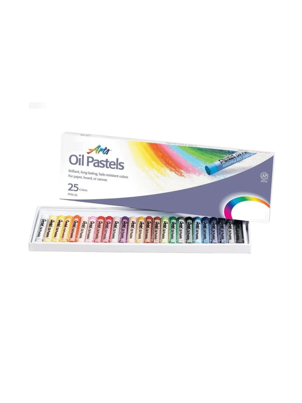 Giz Pastel Oleoso 25 Cores Pentel