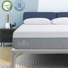 Memory Foam Mattress 12 Inch, Medium Firm Cool Gel Foam Mattress with Breathable Soft Fabric Cover, CertiPUR-US Certified, Made in USA, Supportive & Pressure Relief Mattress Bed in A Box - 12 inch - 查看 6