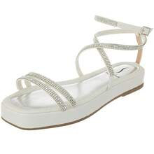 Women Platforms & Wedge Sandals - 白色 - 查看 3
