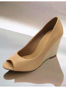 Women Platforms & Wedge Sandals - 乾枯玫瑰色 - 查看 4