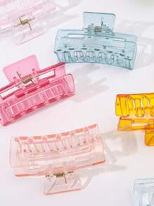 10pcs Simple & Fashionable Macaron Color Small Hair Clips For Women, Daily Use,School,Dopamine,Hair Accessories,Hair Claw,Claw Clips,Hair Clutch,Hair Jaw Clip, Casual Fall Winter For Vacation Outfits Woman - Multicolor - View 3