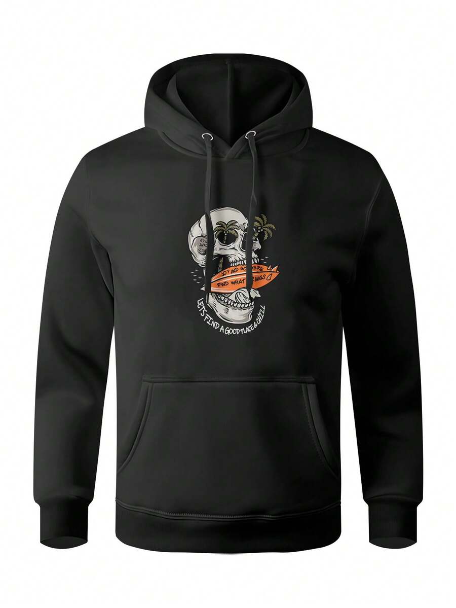 Men Sweatshirts - 黑色 - 查看 1