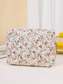 Large Capacity Makeup Bag With Ditsy Floral, Y2K Aesthetic Handheld Cosmetic Bag, Portable Makeup Tool Bag, Foldable Travel Cosmetic Organizer Pouch For Women, Makeup Bag Makeup Pouch Skincare Bag Toiletry Bag Packing Cubes, Travel Essentials Cruise Essentials Storage Makeup Organizer Makeup Case Makeup Travel Toiletry Organizer Essentials Gifts Storage Zipper Accessories Nail, Bag, Vanity, Make Up Pouch, Travel Essentials, Pouch Bag, Vanity Accessories, Small Makeup Bag, Cosmetic Bag, Large Capacity, Large Makeup Bag,Christmas Gifts,Pouch,Travel,Gifts For Women,Women's Necessaire,Travel Essential,Pouch,Clutch / Small Handbag,Necessaire,Makeup Organizer,Makeup Organize,Pouch,Brush Holder,Mini Pouch,Large Capacity Pouch