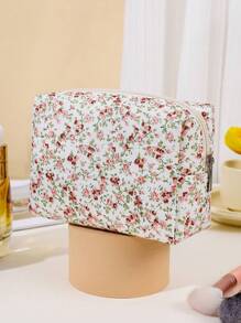 Large Capacity Makeup Bag With Ditsy Floral, Y2K Aesthetic Handheld Cosmetic Bag, Portable Makeup Tool Bag, Foldable Travel Cosmetic Organizer Pouch For Women, Makeup Bag Makeup Pouch Skincare Bag Toiletry Bag Packing Cubes, Travel Essentials Cruise Essentials Storage Makeup Organizer Makeup Case Makeup Travel Toiletry Organizer Essentials Gifts Storage Zipper Accessories Nail, Bag, Vanity, Make Up Pouch, Travel Essentials, Pouch Bag, Vanity Accessories, Small Makeup Bag, Cosmetic Bag, Large Capacity, Large Makeup Bag,Christmas Gifts,Pouch,Travel,Gifts For Women,Women's Necessaire,Travel Essential,Pouch,Clutch / Small Handbag,Necessaire,Makeup Organizer,Makeup Organize,Pouch,Brush Holder,Mini Pouch,Large Capacity Pouch