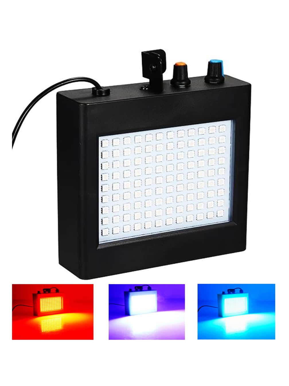 Kit Strobo 108 Leds RGB 25W Colorido Rítmico Bivolt Iluminação Para ...