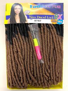 FASHION YOU Synthetic Extensions - 珊瑚橙 - 查看 2