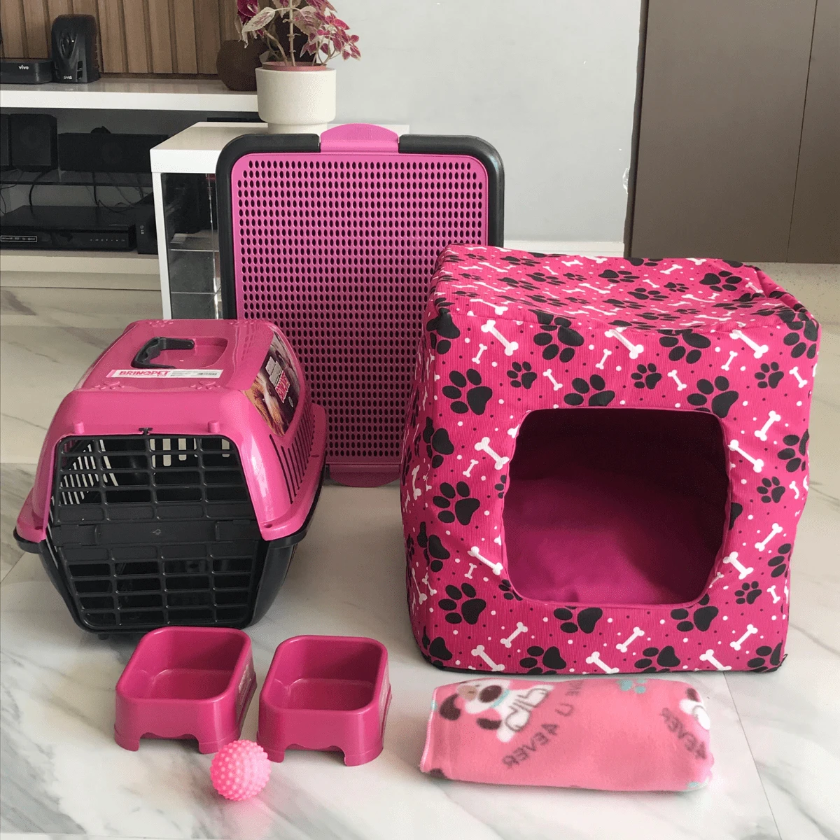 Pet Houses & Cages - Hồng - Xem 1
