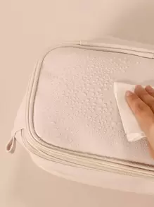Women's Large Capacity Portable Travel Toiletry Bag For Makeup And Bathroom Essentials Makeup Brushes Storage Makeup Bag Makeup Bags Makeup Organizer Make Up Organizer Makeup Storage
