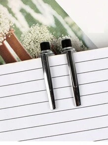 3 件套創意惡作劇道具電擊筆,有趣的惡作劇新奇,可以寫字的玩具筆,朋友最好的生日惡搞禮物 - 黑色 - 查看 6