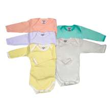 Baby Girls Bodysuits - 黃色 - 查看 3