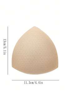 2pcs Women's Thin Bra Pad Insert, Bra Cup Padding