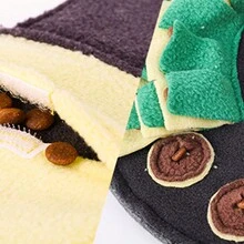 1pc Non-Woven Frying Pan Shaped Scent Training Toy For Cats And Dogs At Home - Multicolor - View 7