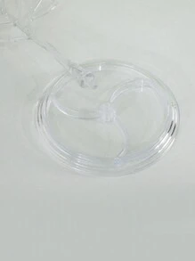 1pc Creative Lovebirds & Tree Shaped Jewelry Organizer Display Stand For Necklaces, Bracelets, Earrings, Rings, Etc. Also Doubles As A Key, Mask And Accessory Storage Rack For Entrance Or Behind Door - Clear - View 5