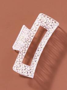 1pc Large Daisy Shaped Transparent Plastic Hair Clip Boho - Multicolor - View 3