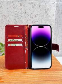 經典防摔手帶保護手機殼,兼容蘋果、三星、小米、oppo、vivo - 巧克力棕 - 查看 2