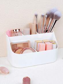 Caja De Almacenamiento De Cajón De Manicura, 1 Pieza Caja De Almacenamiento De Cosméticos Multifuncional Para Escritorio, Organizador De Plástico Resistente Al Agua Y Al Polvo De Gran Capacidad En El Tocador Con Gran Tamaño, Soporte Para Almacenamiento De Herramientas De Uñas, Esmalte Y Pegamento Para Baño, Para Lápiz Labial, Pinceles, Lociones, Sombras De Ojos, Esmalte De Uñas Y Joyas Y Almacenamiento De Escritorio, Habitación, Hogar, Dormitorio, Baño, Casa, Decoración De La Sala Rosa, Cosas De Viaje, Bolsa De Regalo, Regalos Para Mamá, Papá, Hombres, Amigos, Maestro, Cumpleaños, Boda, Escritorio, Estantes, Accesorios, Cajas De Regalo, Regalos Divertidos, Almacenamiento, Soporte Para Pinceles De Maquillaje, organizadores para maquillaje organizador belleza caja almacenamiento comestica caja maquillaje
