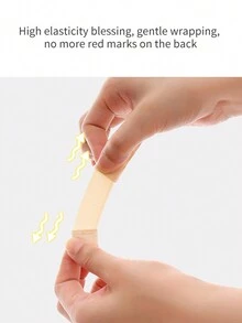 3入組/套女性胸罩延長器帶彈性和可調節加長鉤適用於後 - 彩色 - 查看 4