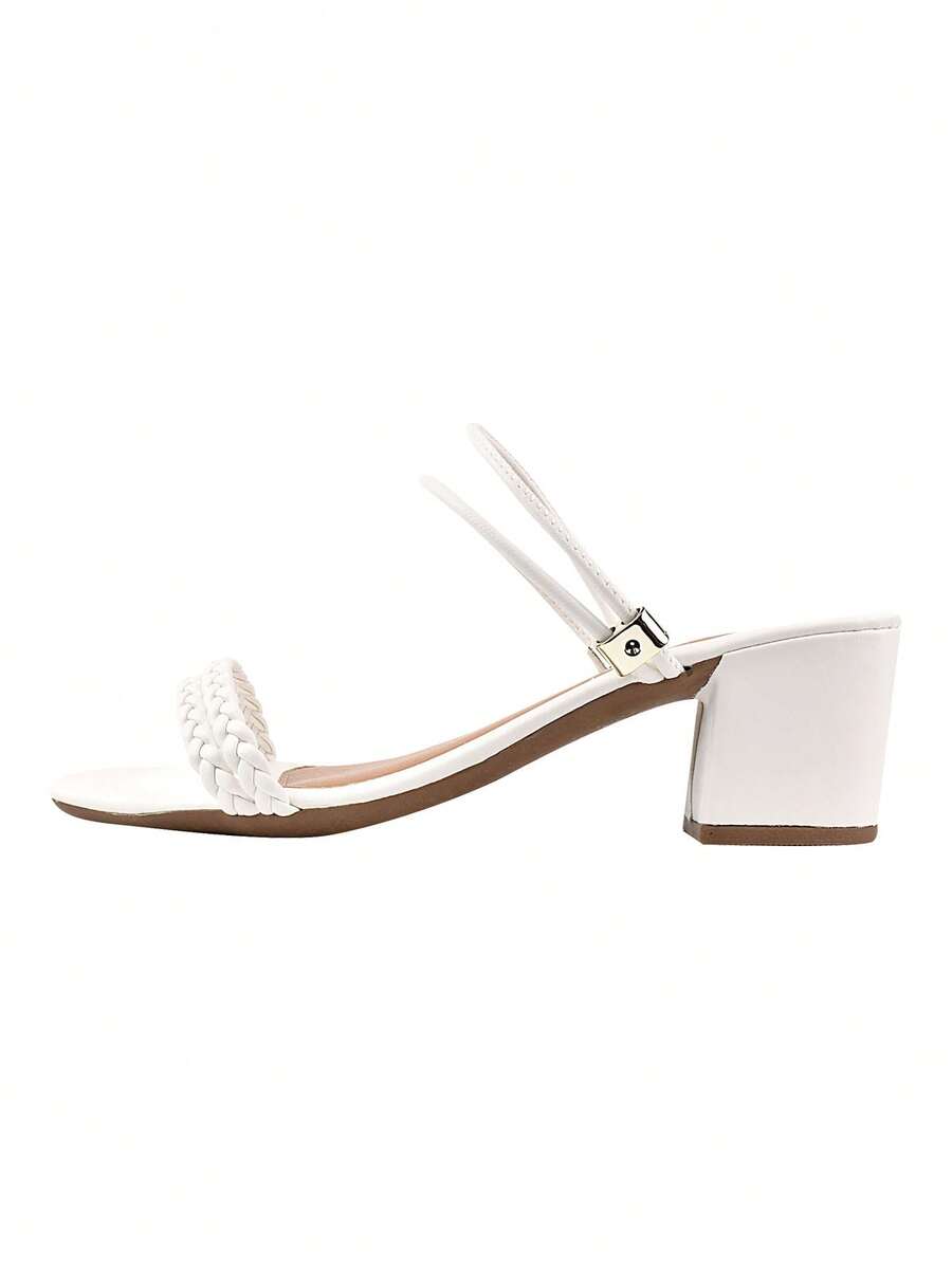 Women Heeled Sandals - trắng - Xem 1