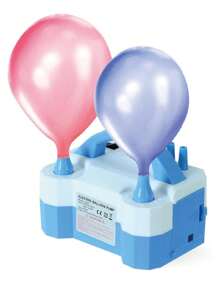 氣球泵,電動空氣氣球泵1套裝 - 玫紅色 - 查看 4