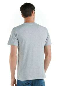 Playera Algodon color Gris Heather(ENVIO RAPIDO) - 36 - Ver 2